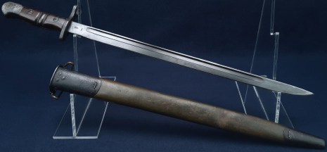 British WW1 1913 Pattern Bayonet, Dated 9 - 1916 by Remington 3